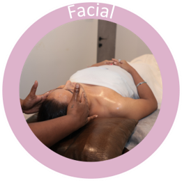 Female Facial with Natural ingredients and Ayurvedic methods at Nirvata Spa, Mumbai